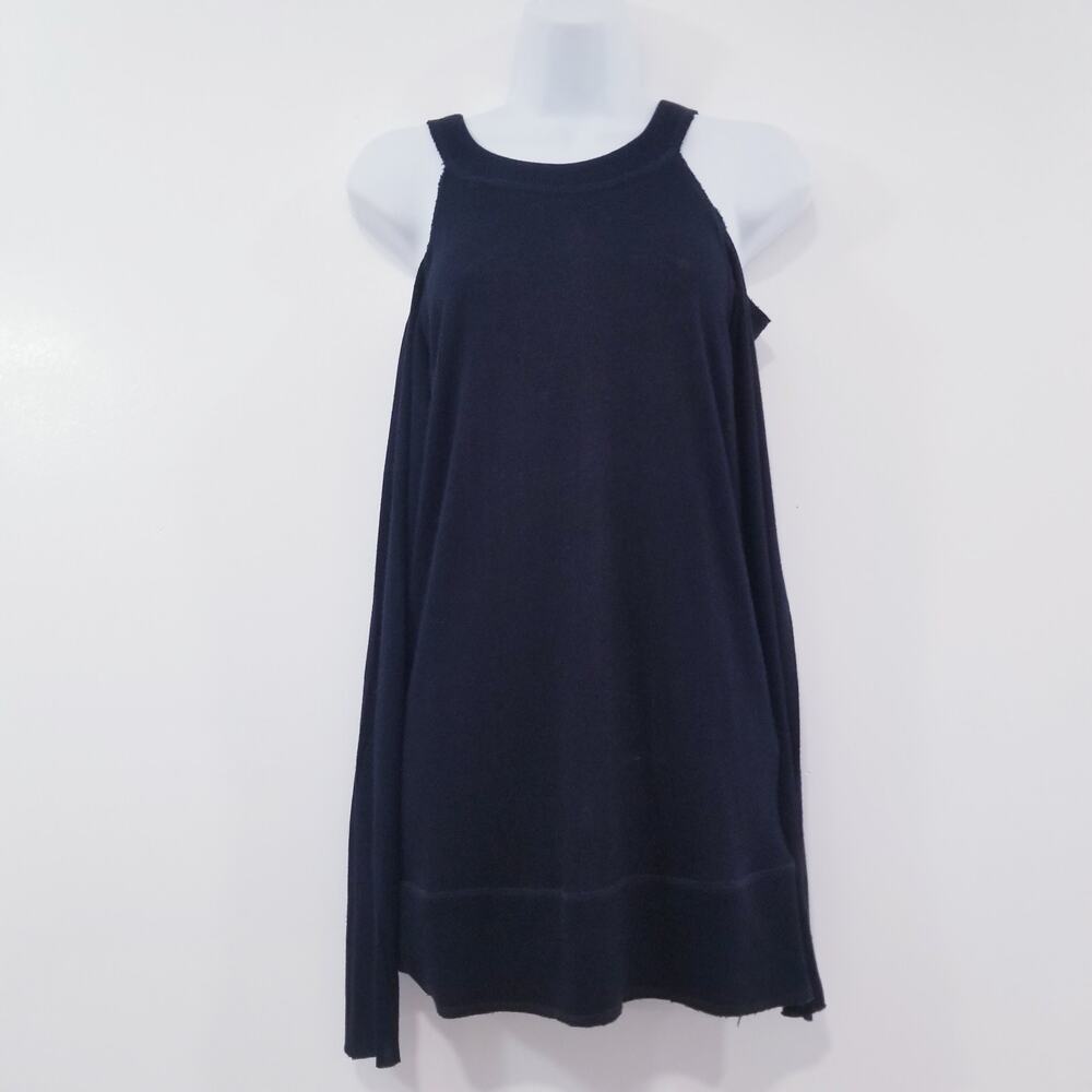 Bailey 44 Cold shoulder Wool Blend Black Knit Blouse